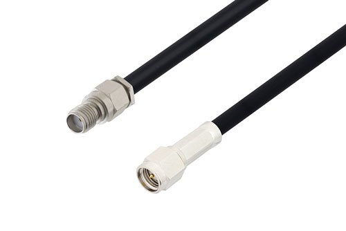 SMA メス 〜 SMA オス ケーブル、RG223 同軸