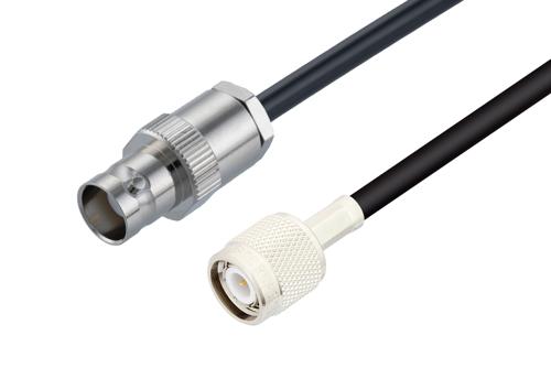 BNC Female to TNC Male Cable Using RG223 Coax