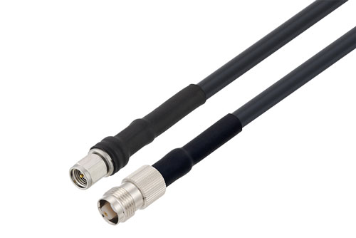 SMA Male to TNC Female Cable Using LMR-240-UF Coax