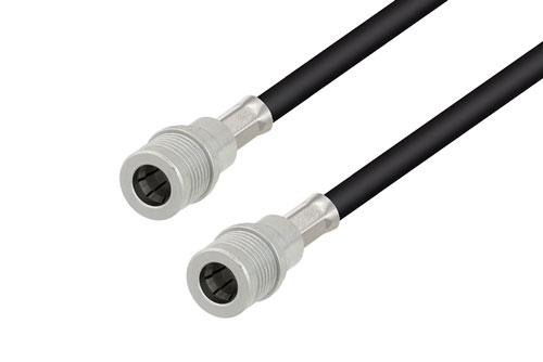 スナップオン QMA オス 〜 スナップオン QMA オス ケーブル、LMR-200 同軸