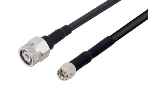 TNC オス 〜 SMA オス ケーブル、LMR-195 同軸