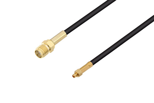 MMCX プラグ 〜 SMA メス ケーブル、LMR-100 同軸