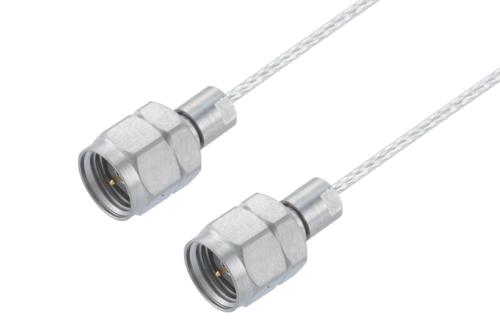 1.85mm オス 〜 1.85mm オス ケーブル、PE-SR047FL 同軸