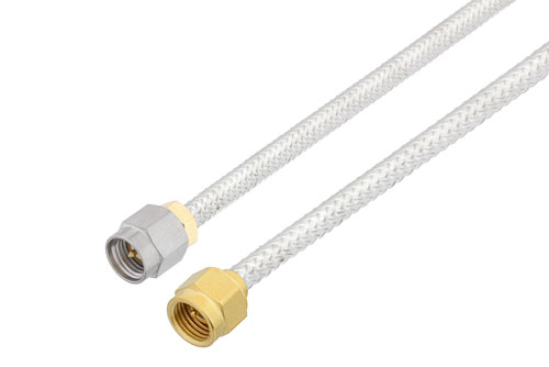 2.92mm オス 〜 SMA オス ケーブル、PE-SR402FL 同軸