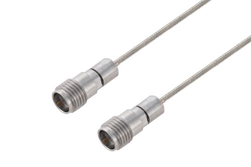 2.92mm メス 〜 2.92mm メス ケーブル、PE-SR047FL 同軸