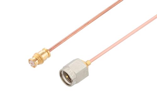 SMP メス 〜 SMA オス ケーブル、PE-047SR 同軸
