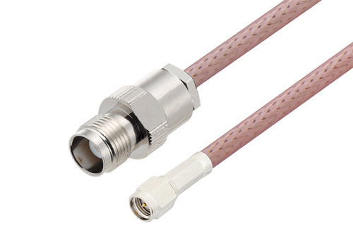 TNC メス 〜 SMA オス ケーブル、RG142 同軸