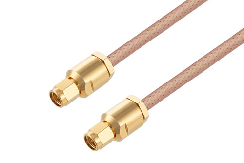 SMA Male to SMA Male Cable Using PE-P195 Coax