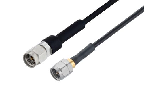 2.4mm オス ～  2.92mm オス, ケーブル PE-SR405FLJ 同軸