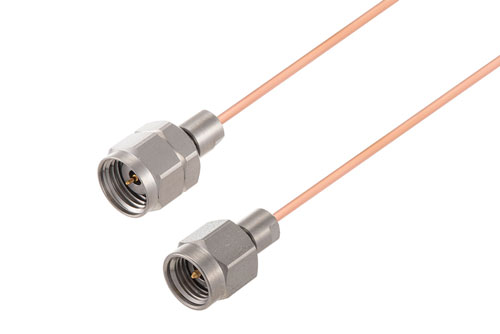 1.85mm オス ～  2.92mm オス, ケーブル PE-047SR 同軸