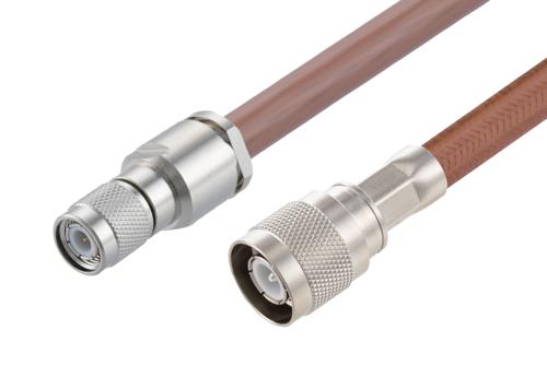 TNC オス ～  SC オス, ケーブル RG393 同軸