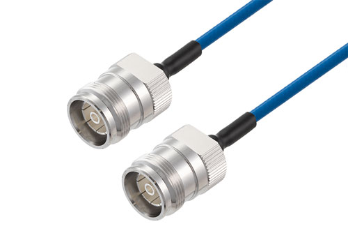 4.3-10 メス ～ 4.3-10 メス 低PIM ケーブル,  TFT-5G-402 同軸,  Times Microwave 製品