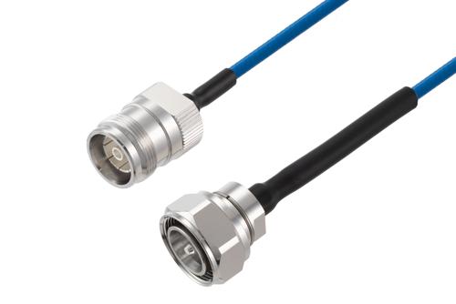 4.3-10 オス ～  4.3-10 メス 低 PIM, ケーブル TFT-5G-402 同軸