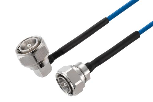 4.3-10 オス ～  4.3-10 オス直角 低 PIM, ケーブル TFT-5G-402 同軸