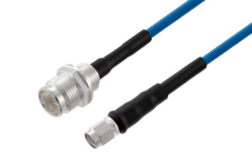 2.2-5 メス 〜 SMA オス 低 PIM ケーブル, TFT-5G-402 同軸