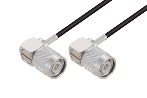 TNC オス 直角 ～ TNC オス 直角 ケーブル, LMR-100A-UF 同軸