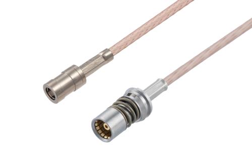 スナップオン BMA ジャック ～ SMB プラグ ケーブル, RG316 同軸