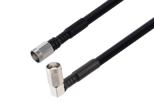 NEX10 オス ～ NEX10 オス 直角 低 PIM ケーブル, SPO-250 同軸
