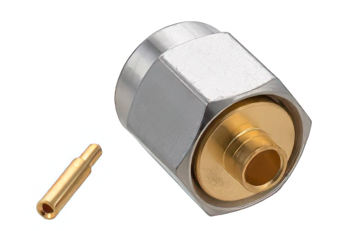 SMA オス コネクタ、はんだ接続、PE-SR405AL、PE-SR405FL、RG405