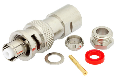 SHV プラグ コネクタ、クランプ/はんだ接続、RG59、RG62、RG71