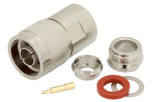 N オス コネクタ、クランプ/はんだ接続、PE-C400、PE-B400、PE-B405、LMR-400、LMR-400-DB、LMR-400-UF、.400インチ