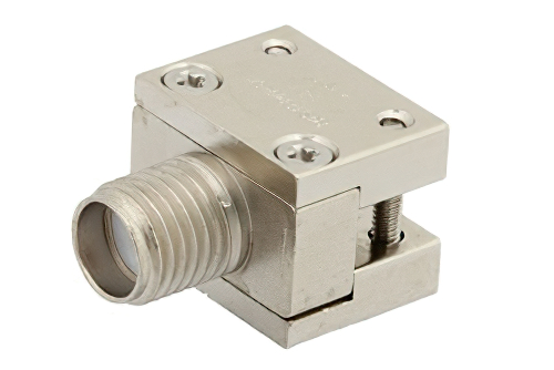 SMA メス コネクタ、はんだ/はんだ(キャプティブ端子)接続、1/8インチストリップラインPCB