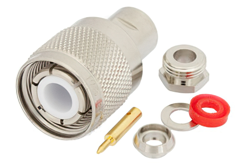 HN オス コネクタ、クランプ/はんだ接続、RG58、RG55、RG141、RG142、RG223、RG400、RG303、PE-C195、PE-P195、LMR-195