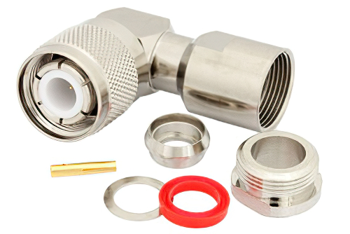 HN オス 直角コネクタ、クランプ/はんだ接続、RG213、RG8、RG393、RG225、RG214、RG393、RG9