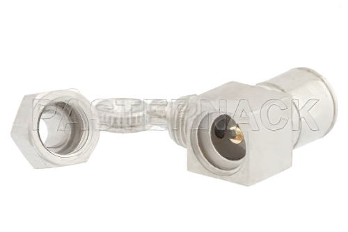 SMB プラグ 直角コネクタ、クランプ/はんだ接続、RG174、RG316、RG188