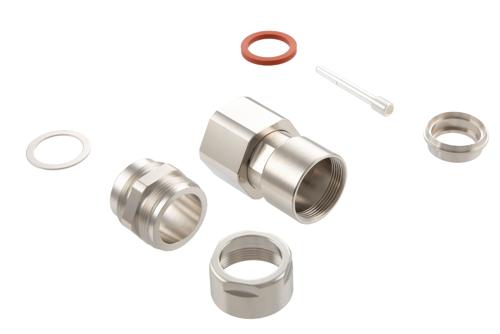 LC オス コネクタ、クランプ/はんだ接続、RG218、RG219、RG17