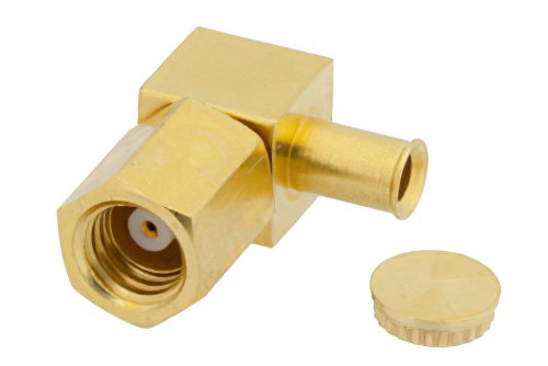 SMC プラグ 直角コネクタ、クランプ/はんだ接続、PE-SR405AL、PE-SR405FL、RG405