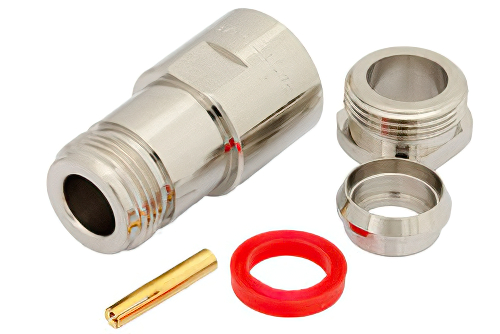 N メス コネクタ、クランプ/はんだ接続、PE-B400、PE-B405、PE-C400、LMR-400、.400インチ