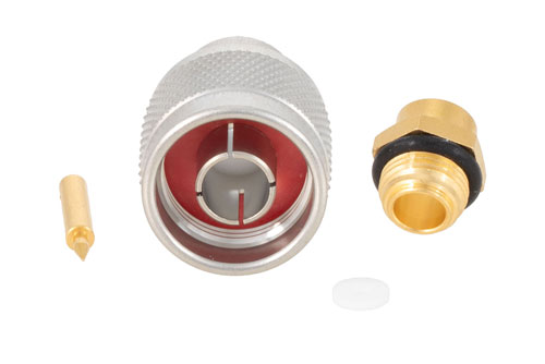 N オス コネクタ、はんだ接続、PE-SR401AL、PE-SR401FL、RG401