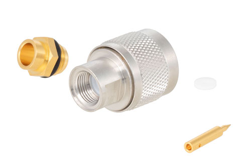 N オス コネクタ、はんだ接続、PE-SR401AL、PE-SR401FL、RG401