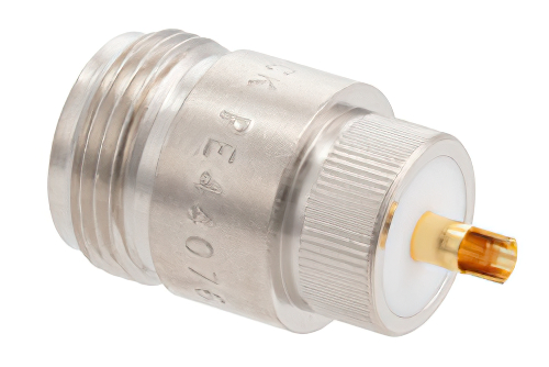 N メス コネクタ、はんだ接続、圧入マウント、ソルダーカップターミナル、.500インチ直径