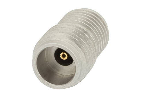 2.4mm メス ねじ式マウントフィールド交換式コネクタ、.012インチピン