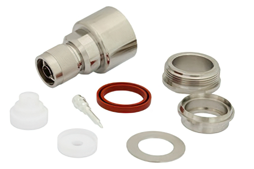 N オス コネクタ、クランプ/はんだ接続、RG17、RG218、RG219