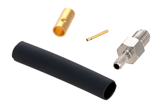 SSMA メス コネクタ、はんだ接続、RG174、RG316、RG188