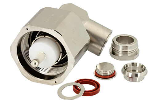 LC オス 直角コネクタ、クランプ/はんだ接続、RG213、RG214、RG8、RG9、RG225、RG393、RG215