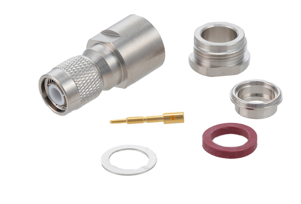 TNC オス コネクタ、クランプ/はんだ接続、PE-C400、PE-B400、PE-B405、LMR-400、LMR-400-DB、LMR-400-UF、.400インチ