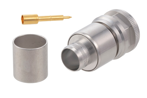 N オス コネクタ、圧着/はんだ接続、PE-C600、LMR-600、LMR-600-DB、.600インチ