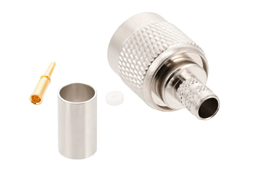 TNC オス コネクタ、圧着/はんだ接続、PE-C240、RG8X、.240インチ、LMR-240、LMR-240-DB、LMR-240-UF、B7808A