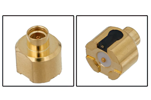 MMCX プラグ コネクタ、はんだ接続、表面実装PCB