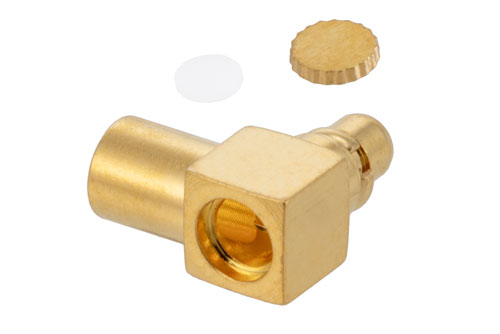 MMCX プラグ 直角コネクタ、はんだ接続、PE-SR405AL、PE-SR405FL、PE-SR405FLJ、PE-SR405TN、RG405