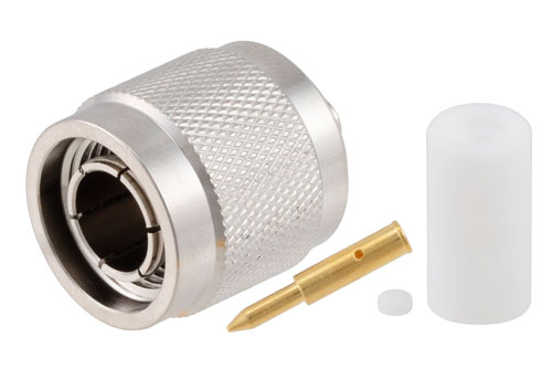 TNC オス コネクタ、はんだ接続、PE-SR405AL、PE-SR405FL、PE-SR405FLJ、PE-SR405TN、RG405