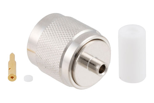 TNC オス コネクタ、はんだ接続、PE-SR405AL、PE-SR405FL、PE-SR405FLJ、PE-SR405TN、RG405