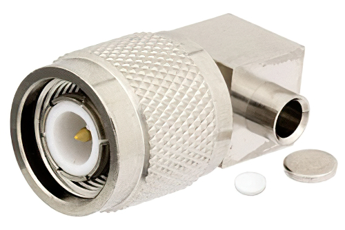 TNC オス 直角コネクタ、はんだ接続、PE-SR402AL、PE-SR402FL、PE-SR402FLJ、PE-SR402TN、RG402