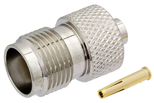 TNC メス コネクタ、はんだ接続、PE-SR402AL、PE-SR402FL、PE-SR402FLJ、PE-SR402TN、RG402