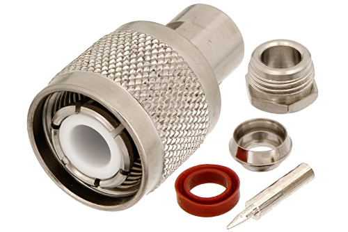 HN オス コネクタ、クランプ/はんだ接続、RG59、RG62、RG71