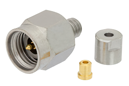 2.92mm オス コネクタ、クランプ/はんだ接続、PE-SR047FL、PE-SR047AL、PE-047SR